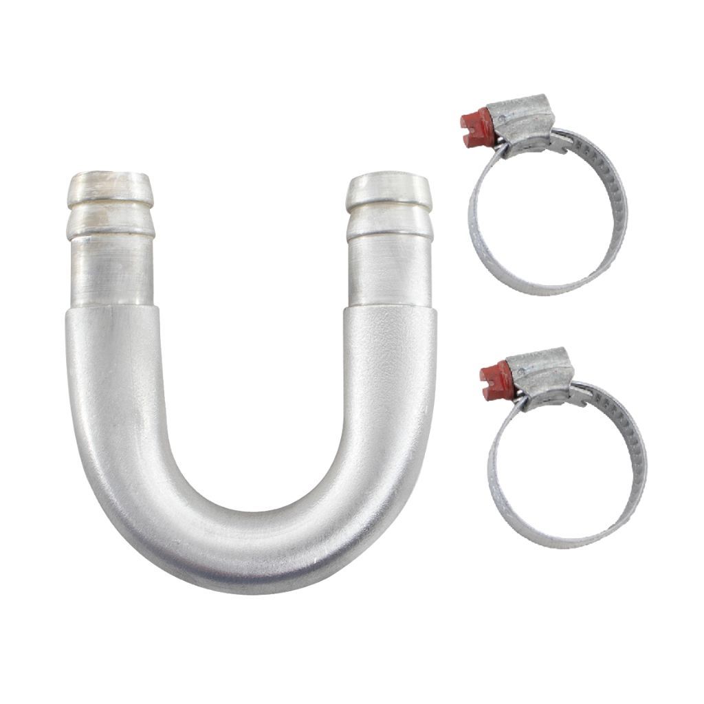 Tubo Aluminio em U 16mm Isolar ar quente adaptador Universal