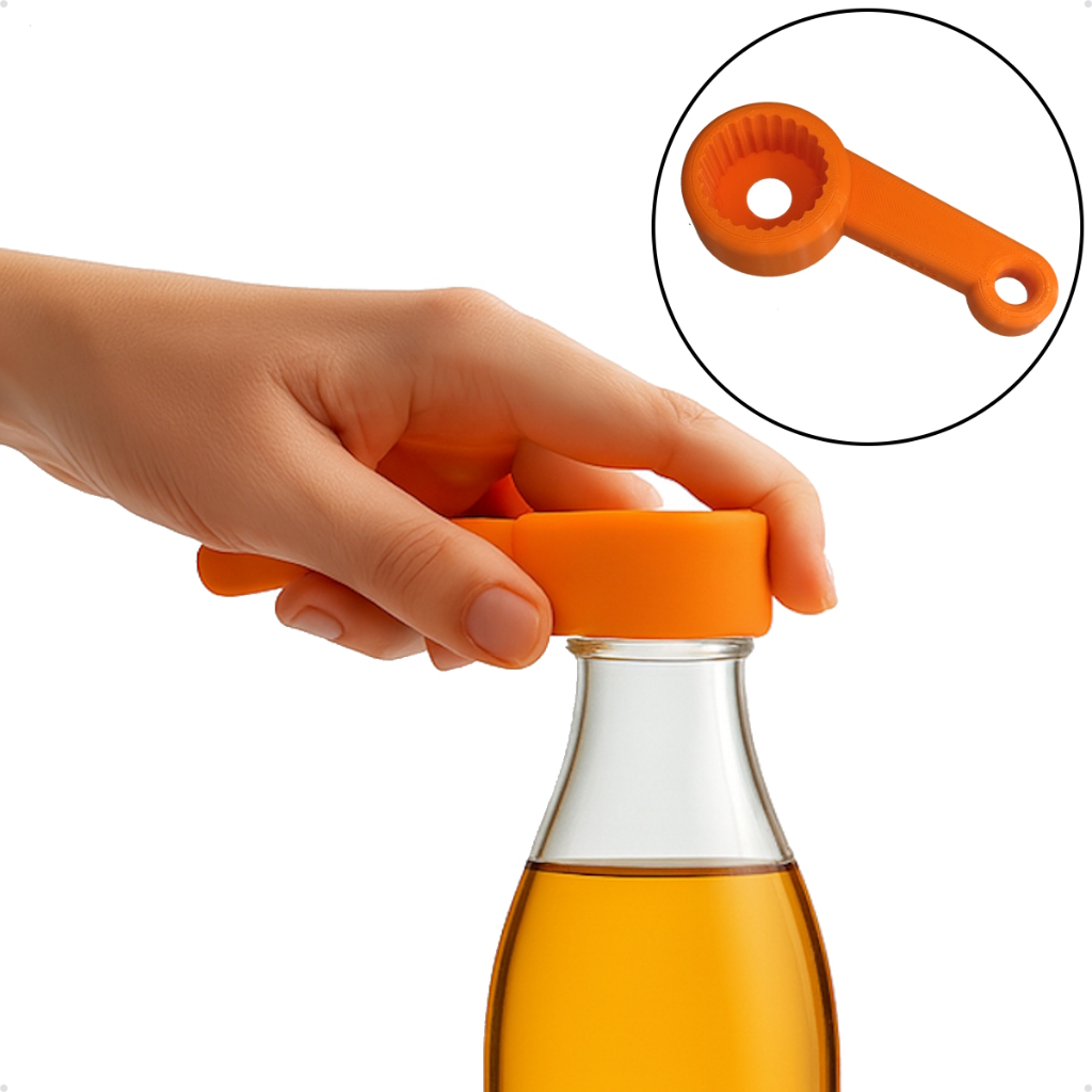 Abre Fácil Abridor Garrafas Pet E Long Neck Multifuncional