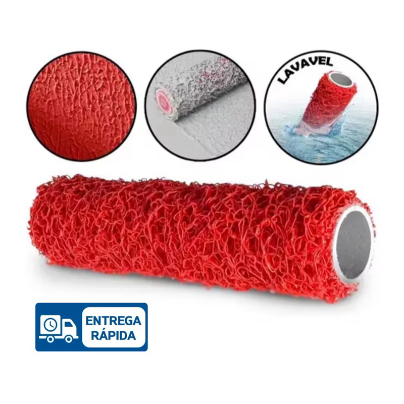 Rolo de Textura Cabelo de Anjo 23cm S/ Suporte (Massa Rolada) em Oferta na Shopee