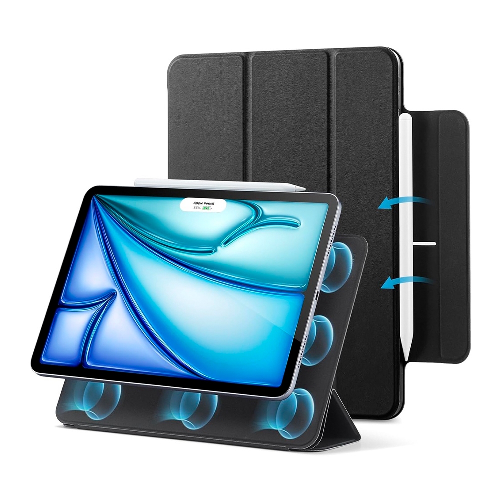 Capa ESR Para iPad Air 11 pol M3 M2 5ª 4ª Geração Preta em Oferta na Shopee