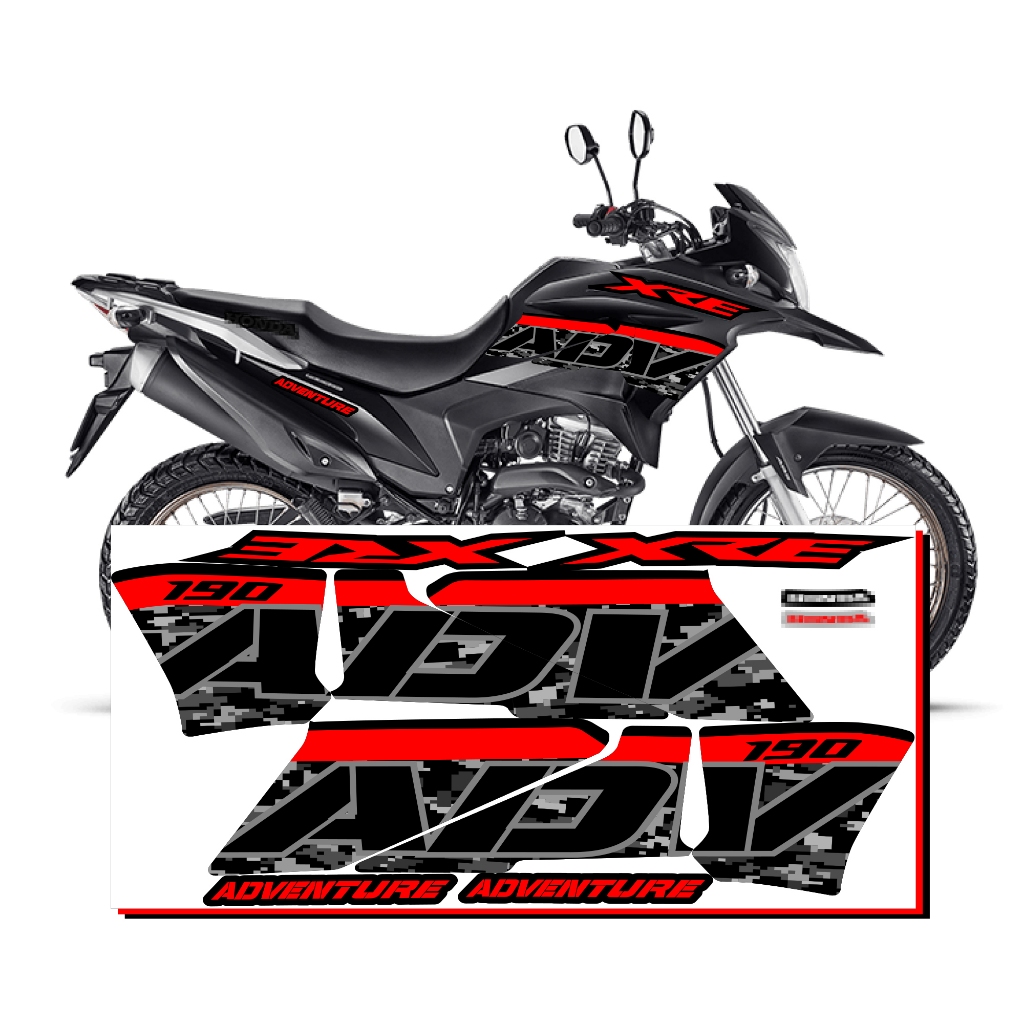 Adesivos Xre 190 Adventure: Onde Comprar | BuscaProdutos