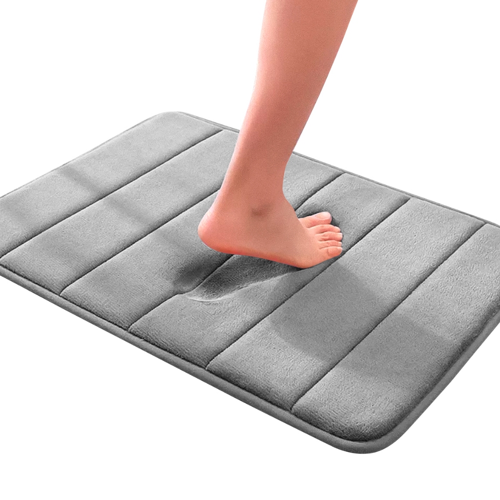 Tapete Para Banheiro Super Soft Premium Antiderrapante Absorvente Grosso Macio Bonito Fofo Borracha SBR Emborrachado em Oferta na Shopee