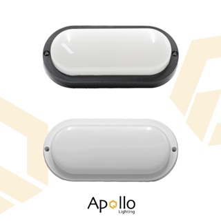 Kit 3 e 5 Luminária Tartaruga Led Oval  8W Apollo Preto ou Branco Amarelo 3000K Branco 6500K em Oferta na Shopee