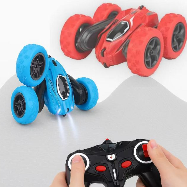 Carrinho de Controle Remoto Stunt Acrobatico Rancing  Recarregável 360° em Oferta na Shopee