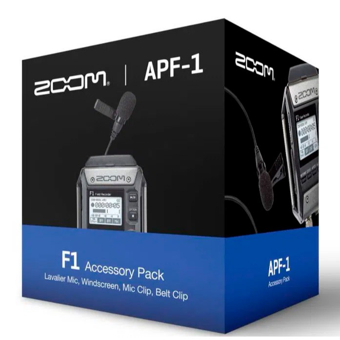 Microfone de Lapela Zoom APF-1