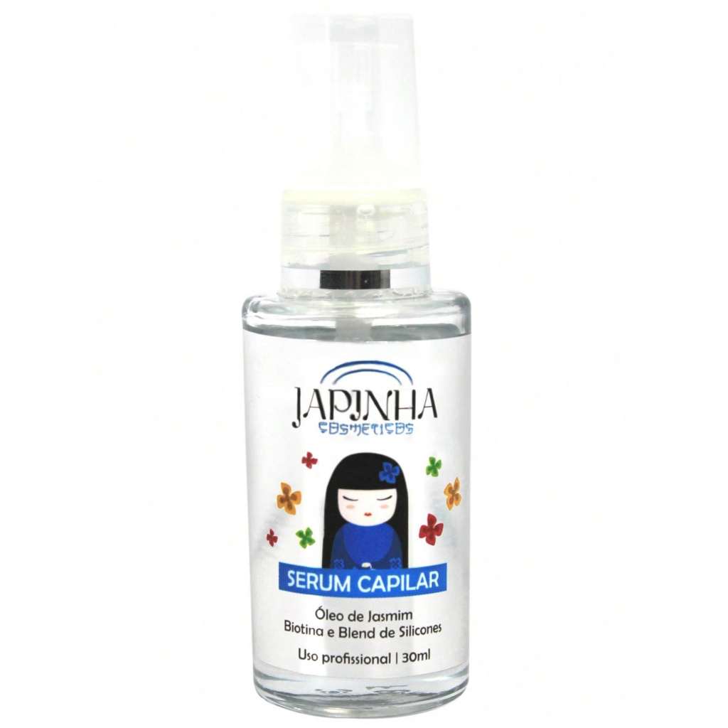 Sérum Capilar Japinha - Óleo de Jasmim, Biotina e Blend de Silicones