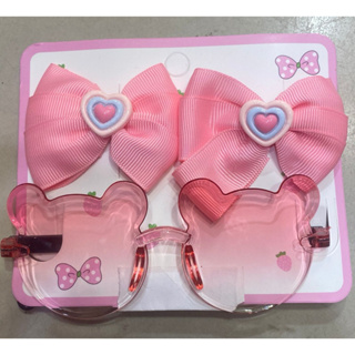 Kit óculos infantil feminino com acessório em Oferta na Shopee