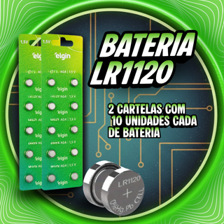 Elgin LR1120 AG8 Cartelas com 10 Unidades cada em Oferta na Shopee