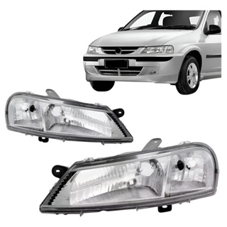 Par Farol Celta 1999 2000 2001 02 2003 04 2005 2006 Cromado em Oferta na Shopee