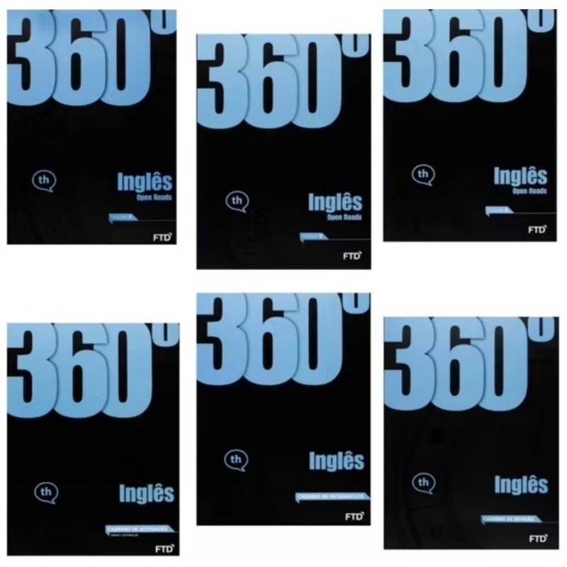 Livro de inglês ensino médio 360 da FTD Não está completo