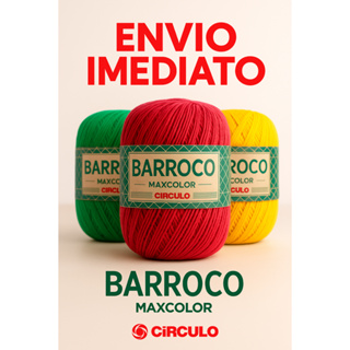 Barroco Maxcolor Círculo 200g Barbante Nº6 - Crochê/Artesanato em Oferta na Shopee