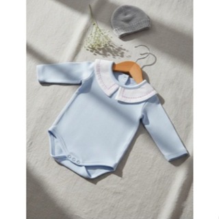 Body Infantil com Gola Bordada em Oferta na Shopee