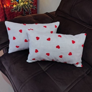 Kit 2 Capas de Almofada Baguete 30x50 no Piquet Premium em Oferta na Shopee