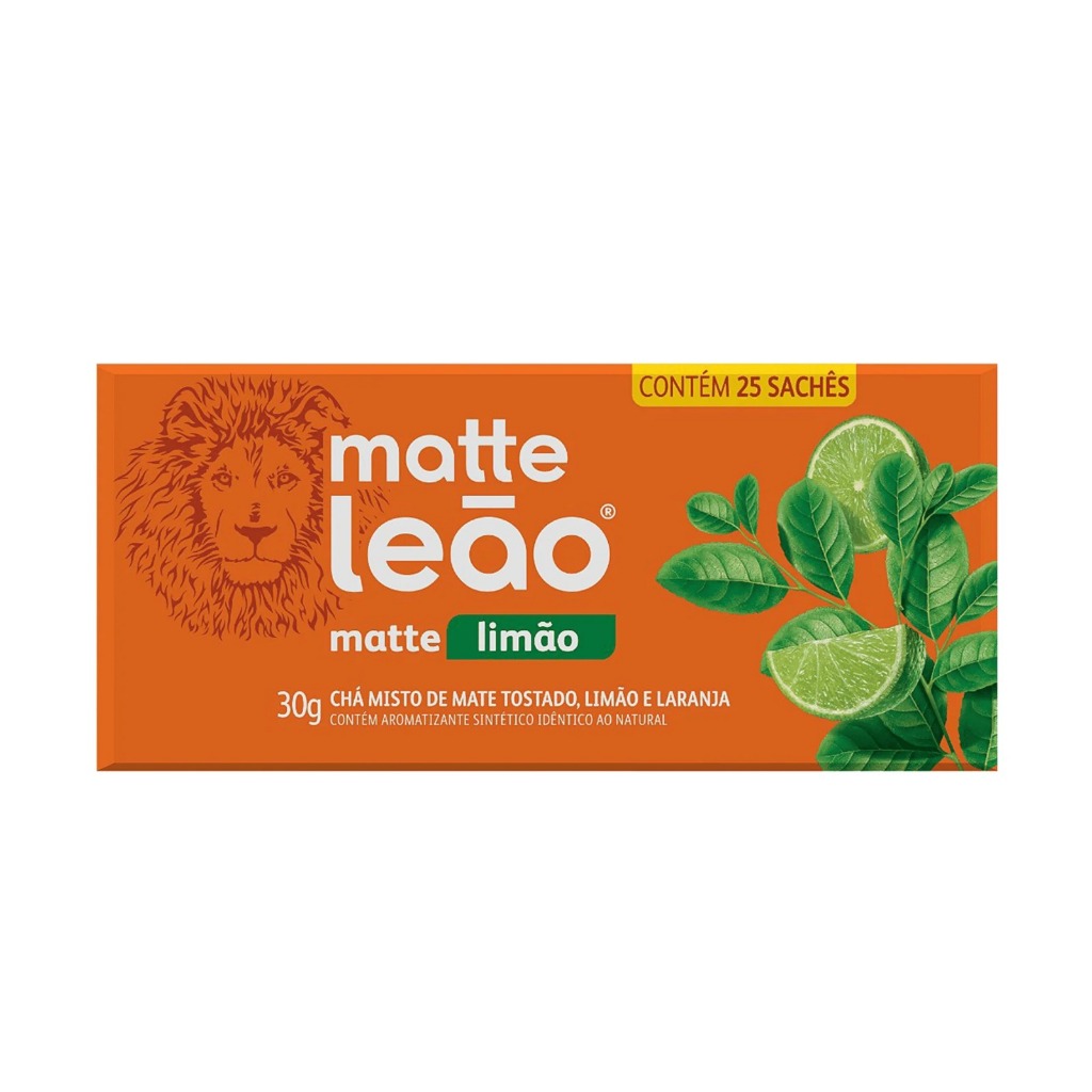 Chá Mate Com Limão 30g -  Leão