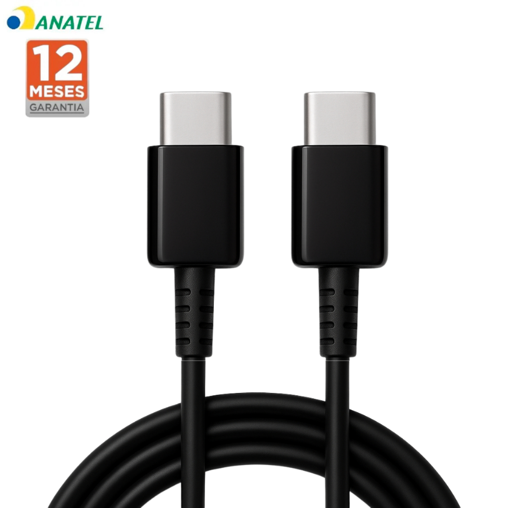 Cabo Carregamento Turbo Samsung A05 A06 A07 S21+ S22 Fe S23 Puls S24 S25 Ultra Carregamento Turbo Original em Oferta na Shopee