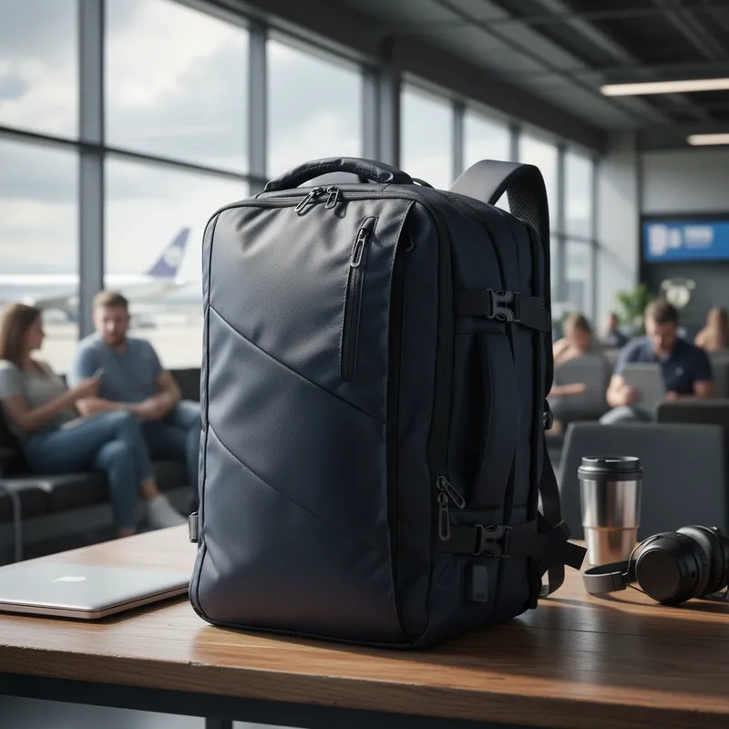 Mochila de Viagem Feminina Masculina Expansível Notebook 22L-38L Porta USB Trabalho Escola Faculdade em Oferta na Shopee