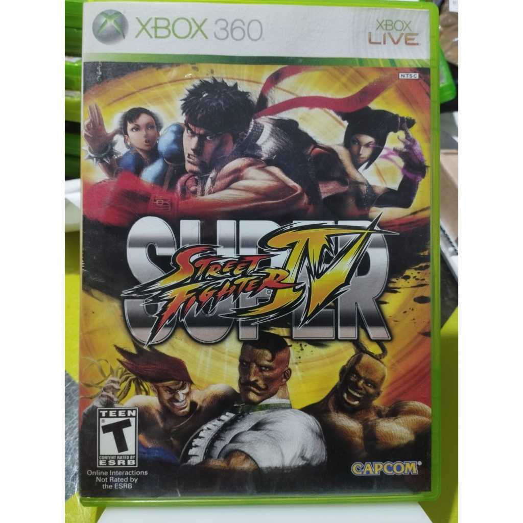 Super Street Fighter 4 xbox 360 midia fisica original