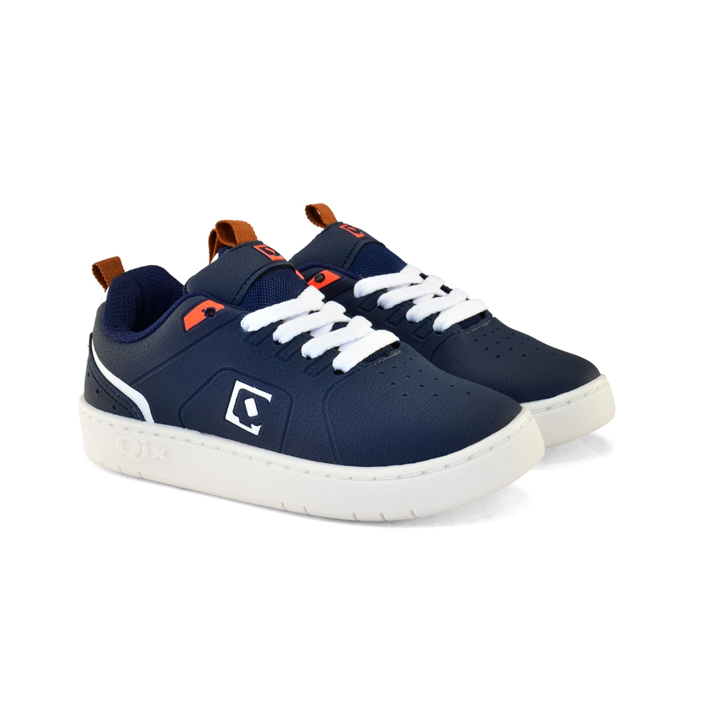 Tênis Infantil QIX Smash Original Macio Borracha Escolar Meninos Crianças Solado resistente em Oferta na Shopee