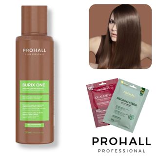 Prohall Burix One  120ml  Sem Formol - Escova Semi Definitiva salão em Oferta na Shopee