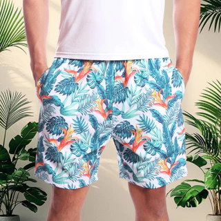 Shorts Mauricinho Estampado Praia Piscina Verão Masculino