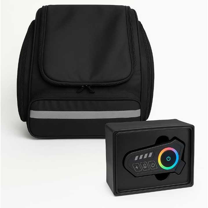 KIT  99FOOD Motoboy Entrega Delivery + Fone K06 HELMET Bluetooth  Para Capacete De Motocicleta