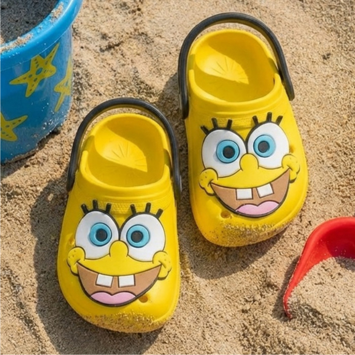 Babuche Infantil Minions Menino e Menina Divertidos Bob Esponja Minions