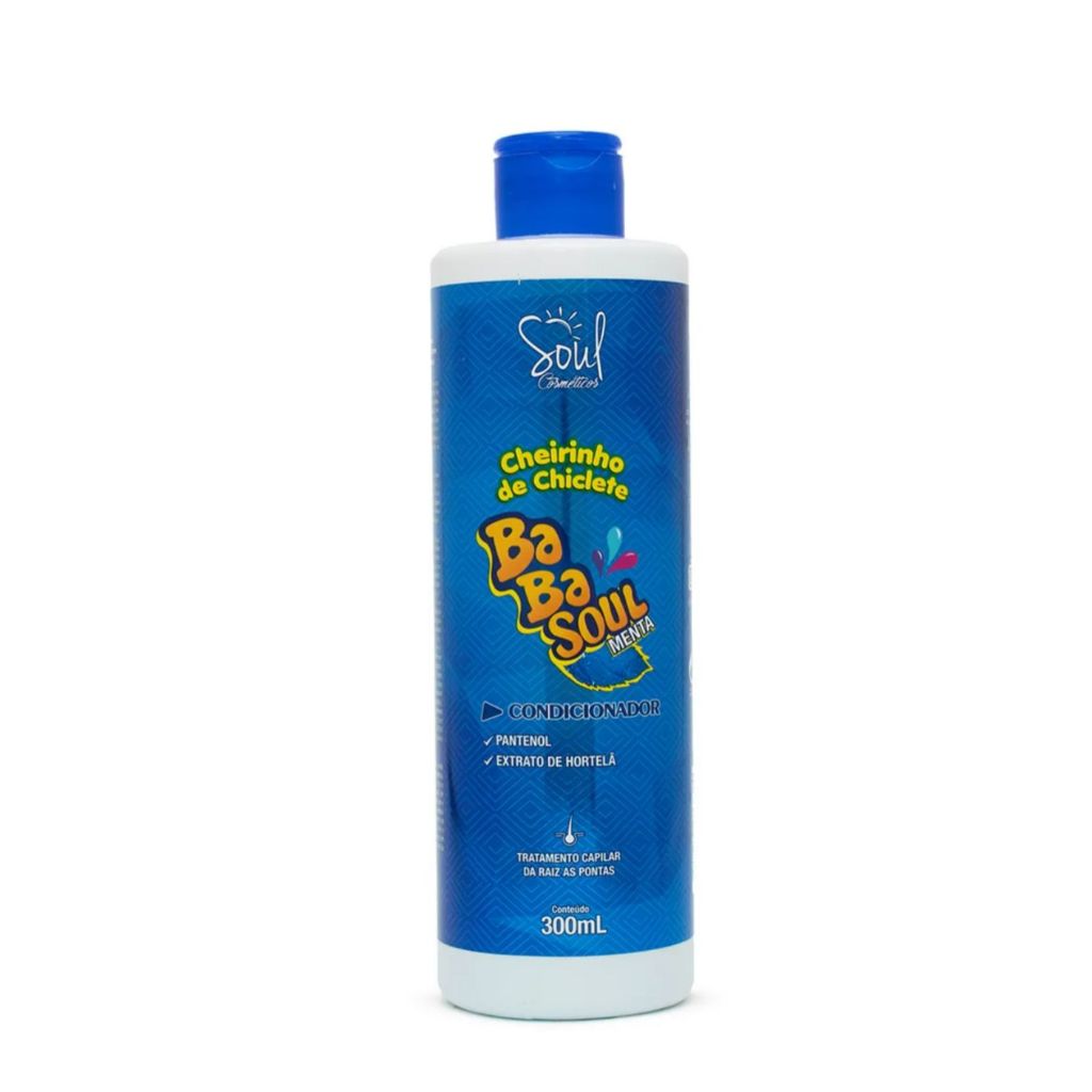 Soul Cosmeticos Condicionador Capilar Cheirinho De Chiclete Menta 300Ml