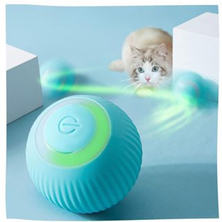 Gato BOLA Brinquedo Elétrico Automático Rotação Interessante Gatinho Cão para treinamento de gatos auto-move em Oferta na Shopee