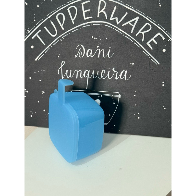 Porta metade redondo e quadrado Tupperware original