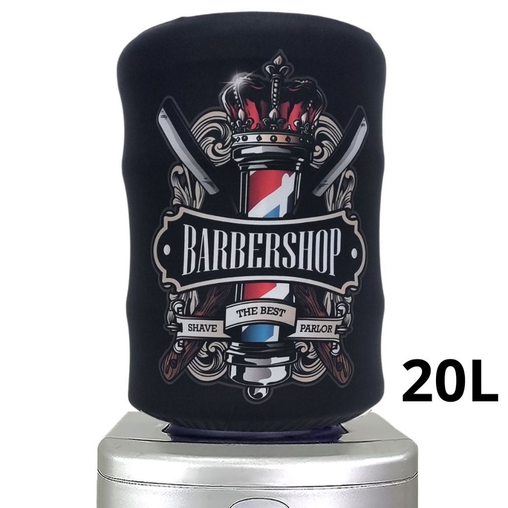 Capa Para Galão De Água 20l Barbearia Barber Shop Salão