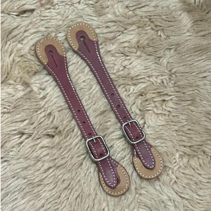 Correia de Espora Quarto de Milha Doma Confeccionada em Couro Legítimo de Alta Qualidade Country