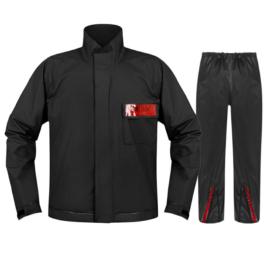 Conjunto Completo Roupa Capa De Chuva Motoqueiro Impermeável Nave