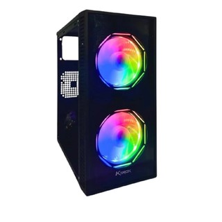 Gabinete Gamer Ktrok 2 Fans Rgb Lateral Acrílico Kt-15