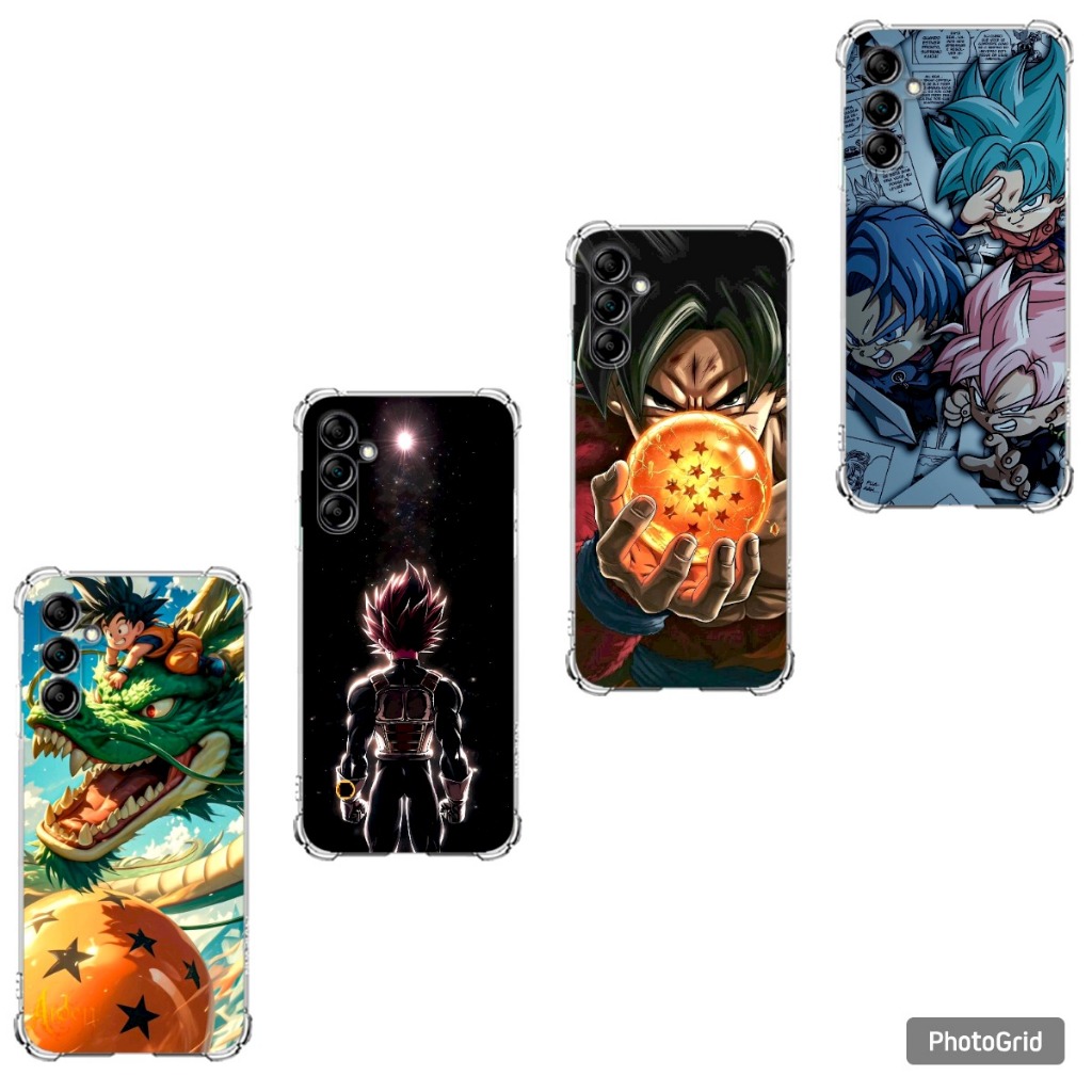 Capa Capinha Samsung A05, A05S, A06, A15, A16, A36 e A56 Case TPU, Anime Dragon Ball Samsung Aura