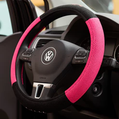 Capas Para Volante Feminina Typer Rosa Palio Uno Siena