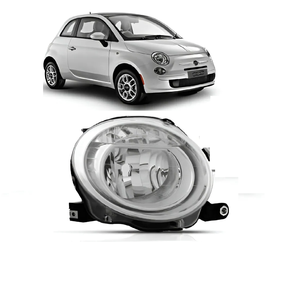Farol Fiat 500 2010 2011 2012 2013 2014 15 Superior