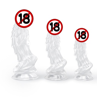 Pênis Prótese Monster Godzilla Enorme Grande Grosso Realístico 3 Tamanhos Transparente em Oferta na Shopee