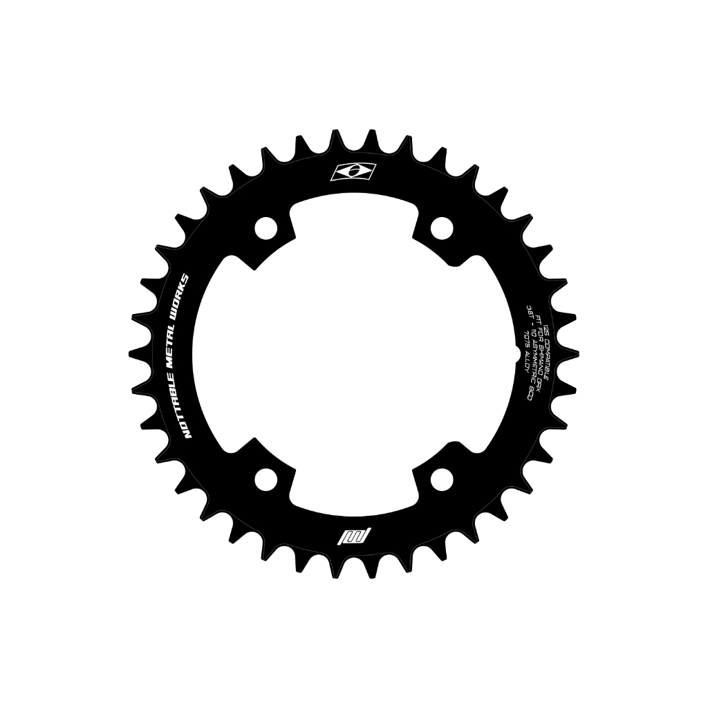 Coroa Única Narrow Wide Nottable Para Shimano Grx Gravel 34 36 38 40 42 44 e 46 Dentes