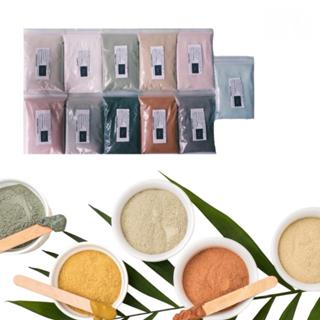 Argila 11 Pacotes De 250g Cada Uma Azul Verde Branco Dolomita Preta em Oferta na Shopee