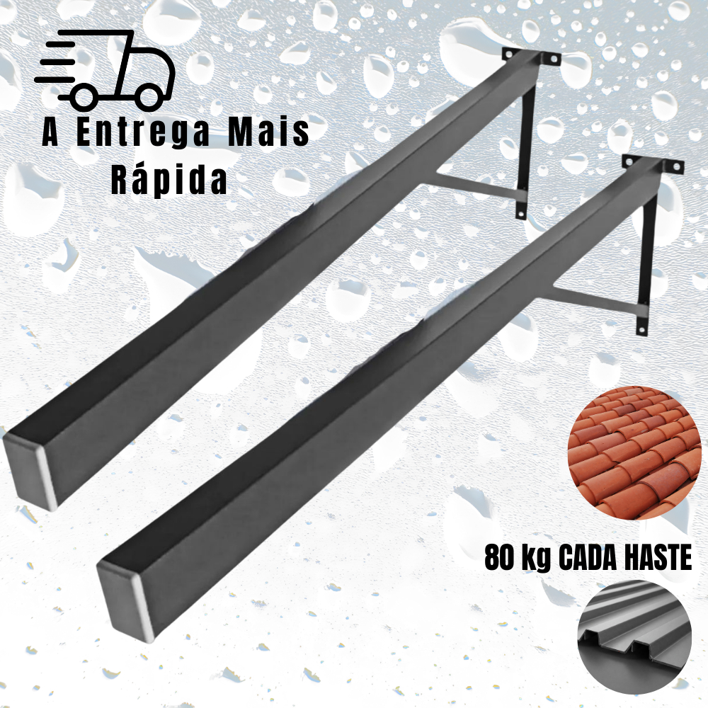 Mão Francesa Suporte Para Telhado Cobertura kIT 02 un em Oferta na Shopee