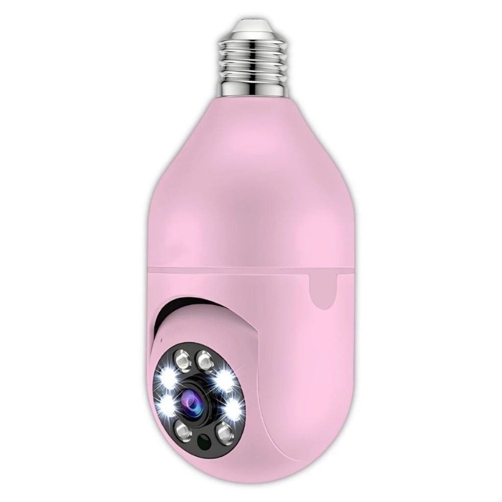 Câmera de Vigilância Wi-Fi 360° com Áudio Bidirecional, Visão Noturna e Sensor de Movimento – Compatível com App YOOSEE