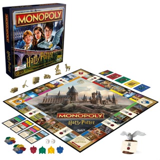 Jogo Monopoly Harry Potter - Hasbro F9422 em Oferta na Shopee