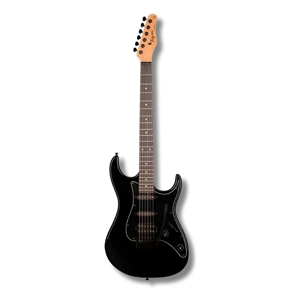 Guitarra Tagima Escala Escura Escudo Preto Tg-520 Destro Bk