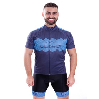 camisa ciclismo masculino/ bike/ bolsos e faixa refletiva