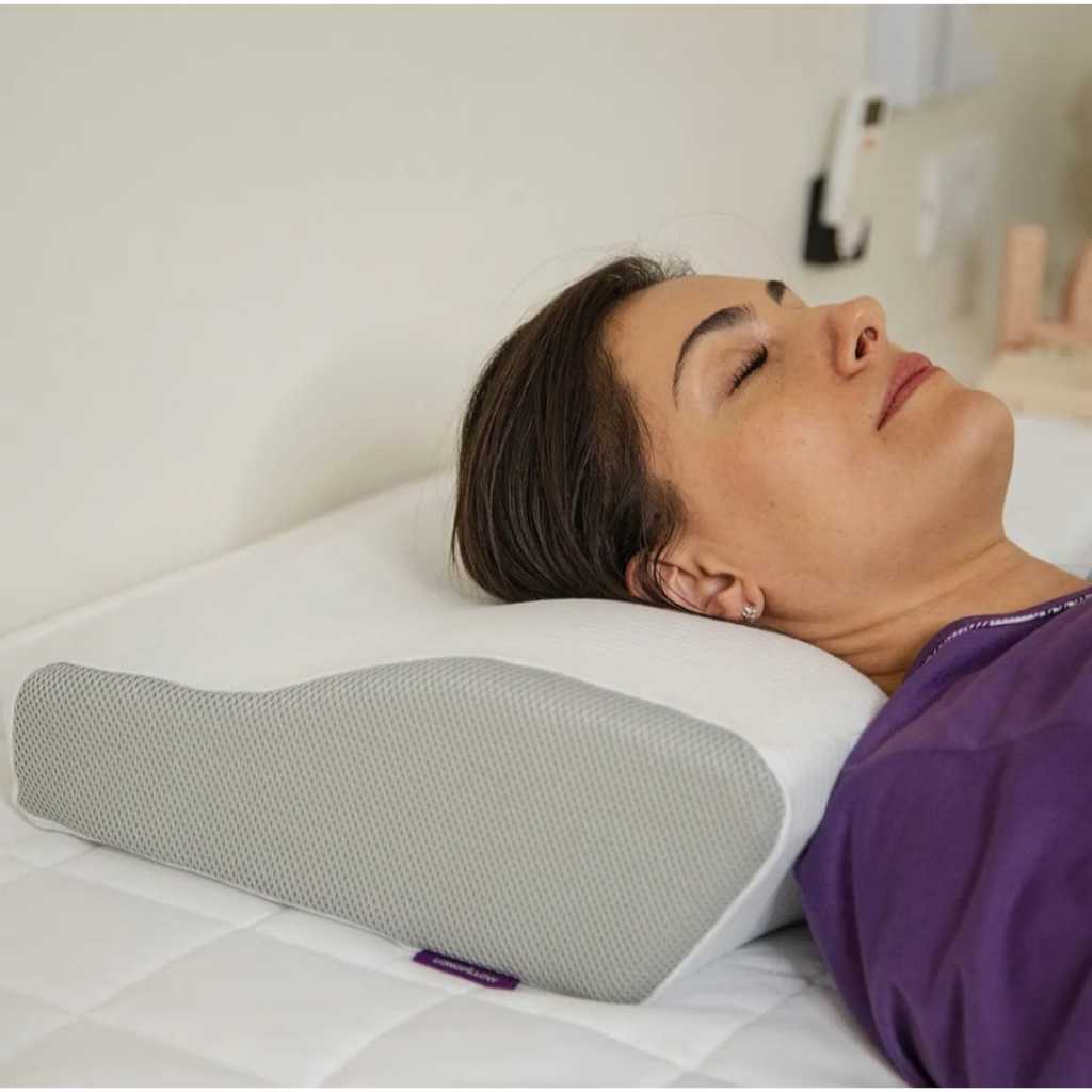Travesseiro Cervical Anti Ronco Ortopedico SONO Profundo Dores Reduzidas Com Capa Removivel