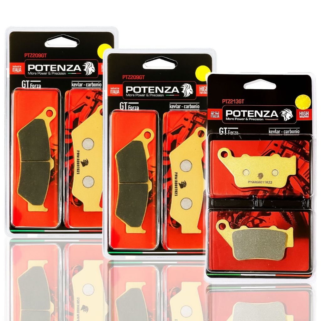 Kit Pastilhas de Freio P/ Bmw F800 Gs / F850 Gs / F700 Gs / F750 Gs Potenza em Oferta na Shopee