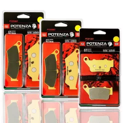 Kit Pastilhas de Freio P/ Bmw F800 Gs / F850 Gs / F700 Gs / F750 Gs Potenza