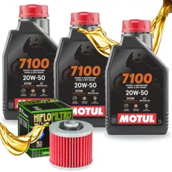 Troca de Óleo Xt 600 / Xt 660 / Xtz 660 Teneré / Motul 7100 20w50 + FIltro Hiflo Hf145