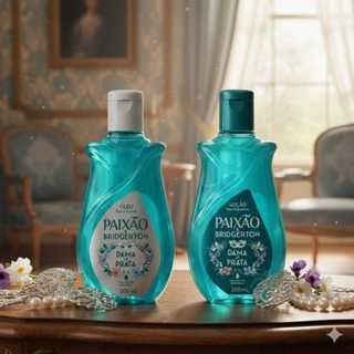 Kit Bridegernto Paixão Dama De Prata Hidratante e Oleo Corporal 200ml em Oferta na Shopee