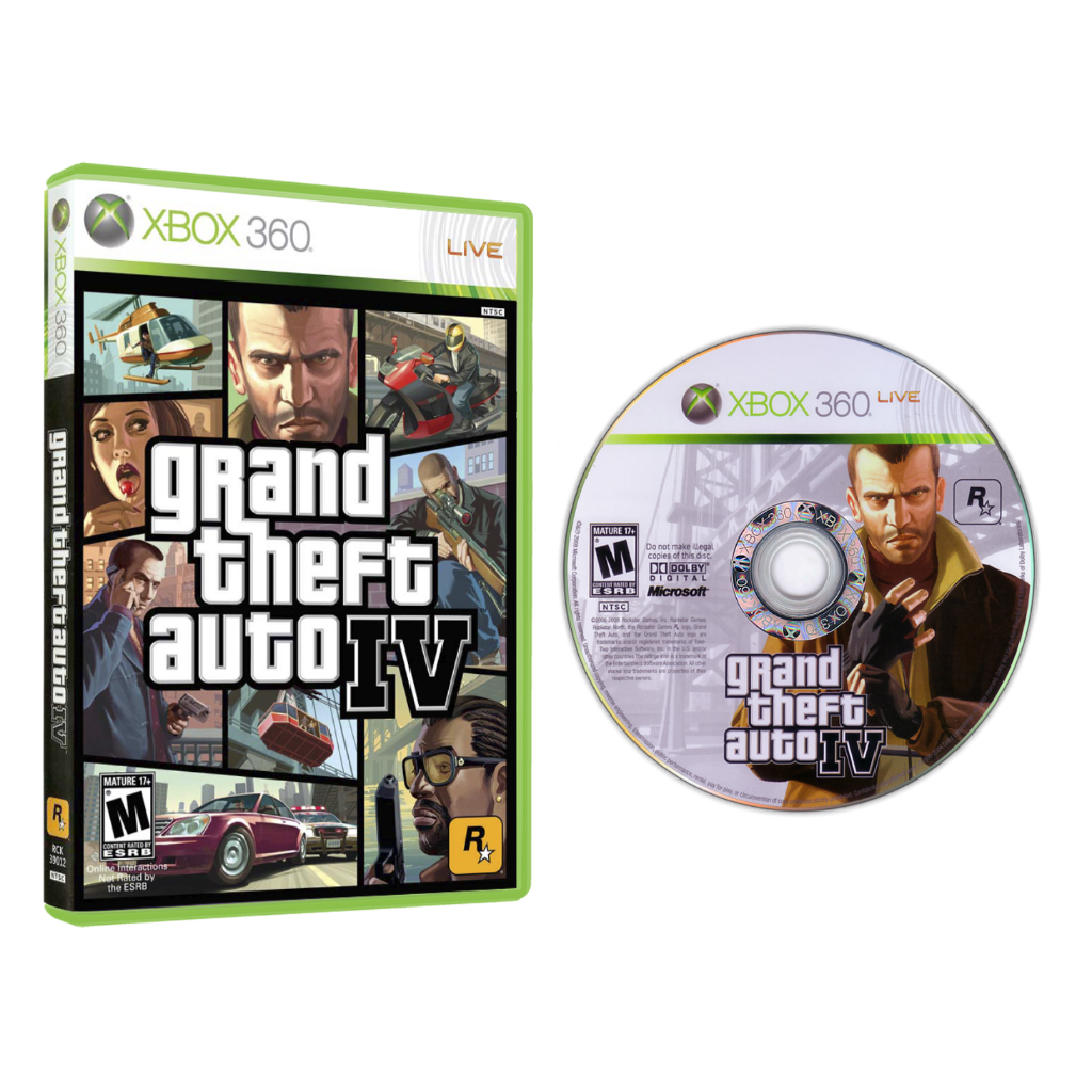 Jogo Grand Theft Auto IV para Xbox 360